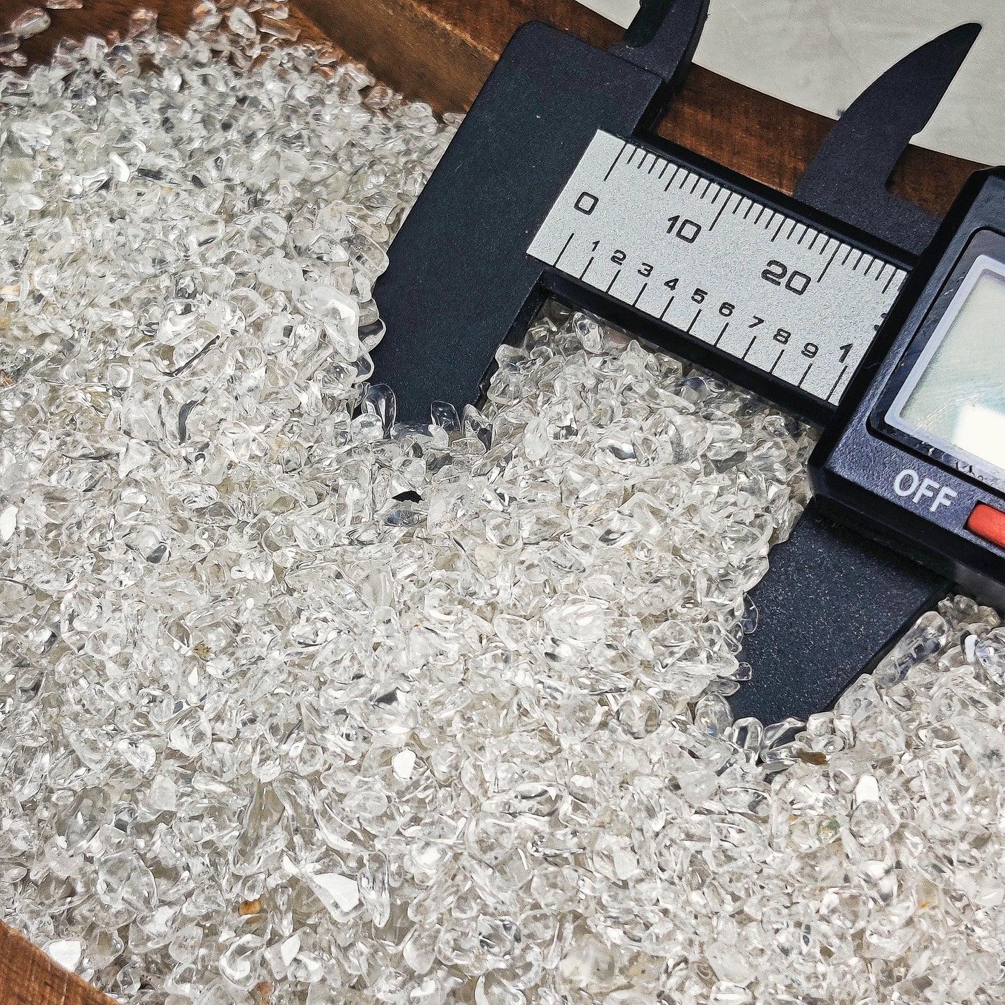 clear quartz gravel 2-3