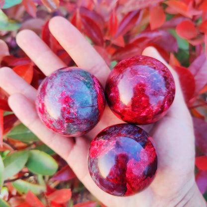 Peach blossom jade Freeform/Sphere/Heart crystals healing stones rocks high quality fengshui crystal For Decoration