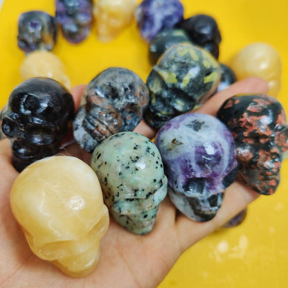 5CM Reiki Healing Crystal Skull Wholesaler handicrafts