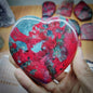 Peach blossom jade Freeform/Sphere/Heart crystals healing stones rocks high quality fengshui crystal For Decoration