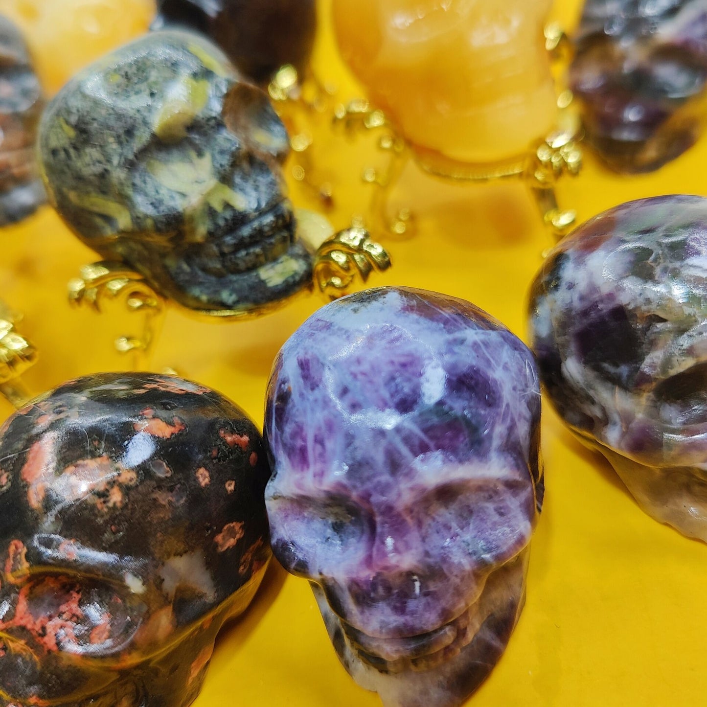 5CM Reiki Healing Crystal Skull Wholesaler handicrafts
