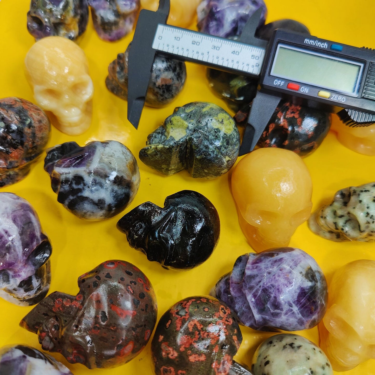 5CM Reiki Healing Crystal Skull Wholesaler handicrafts