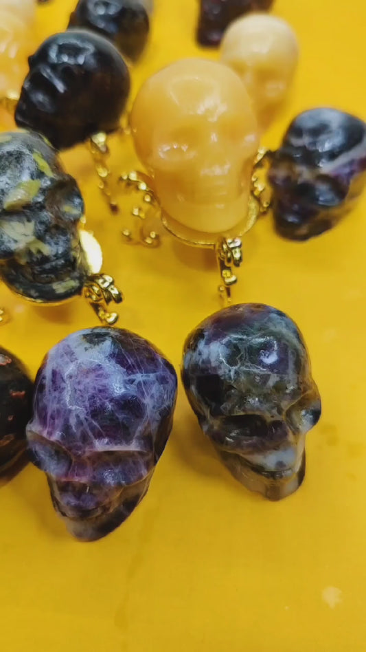 5CM Reiki Healing Crystal Skull Wholesaler handicrafts